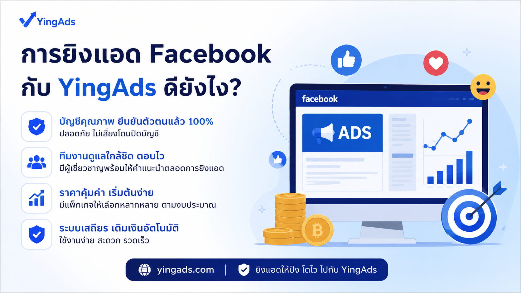 เคล็ดลับยิงแอด Facebook ให้คุ้มงบมากขึ้น ด้วยระบบจาก YingAds - YINGADS